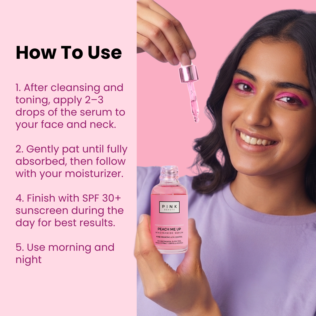 Peach Me Up-Niacinamide Serum